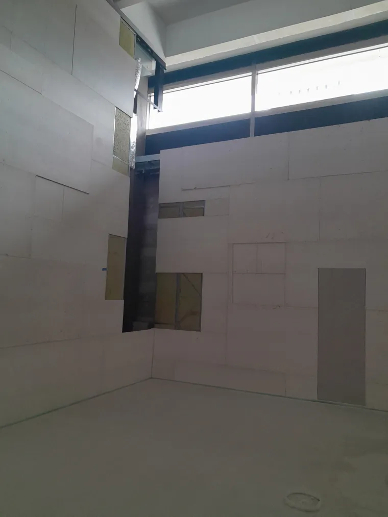 OSB Firestop at the Museum of Modern Art, Warsaw